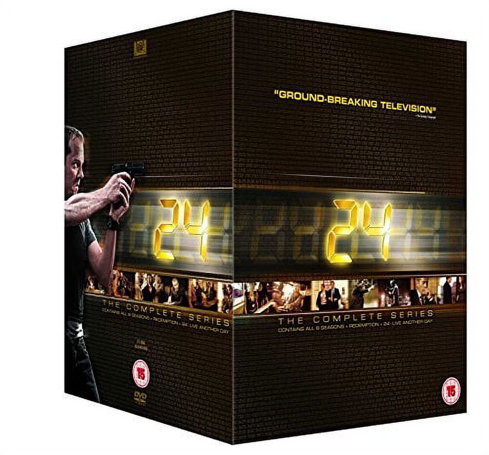 Complete 24 - Season 1-9 DVD 2014, Multi-region PAL/NTSC