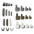 thumbnail image 1 of Set Metal Zipper Head Sliders Retainer Insertion Pin Zipper Stop Accessories Plug Zipper Repair Kit for Coat Home DIY (Mixed, 1 of 7