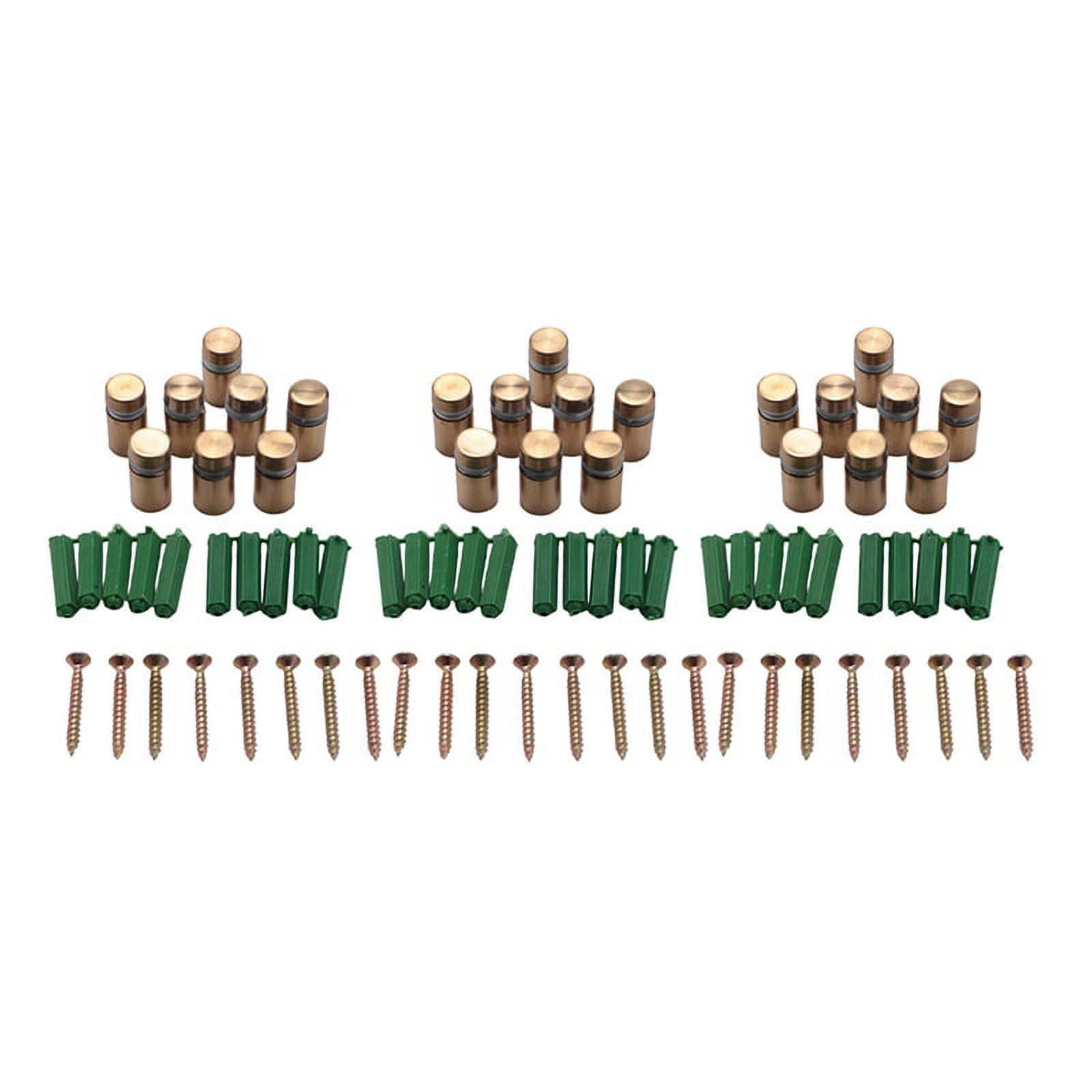 24 Sets Standoff Screws Advertising Nail Standoff Wall Mounting ...