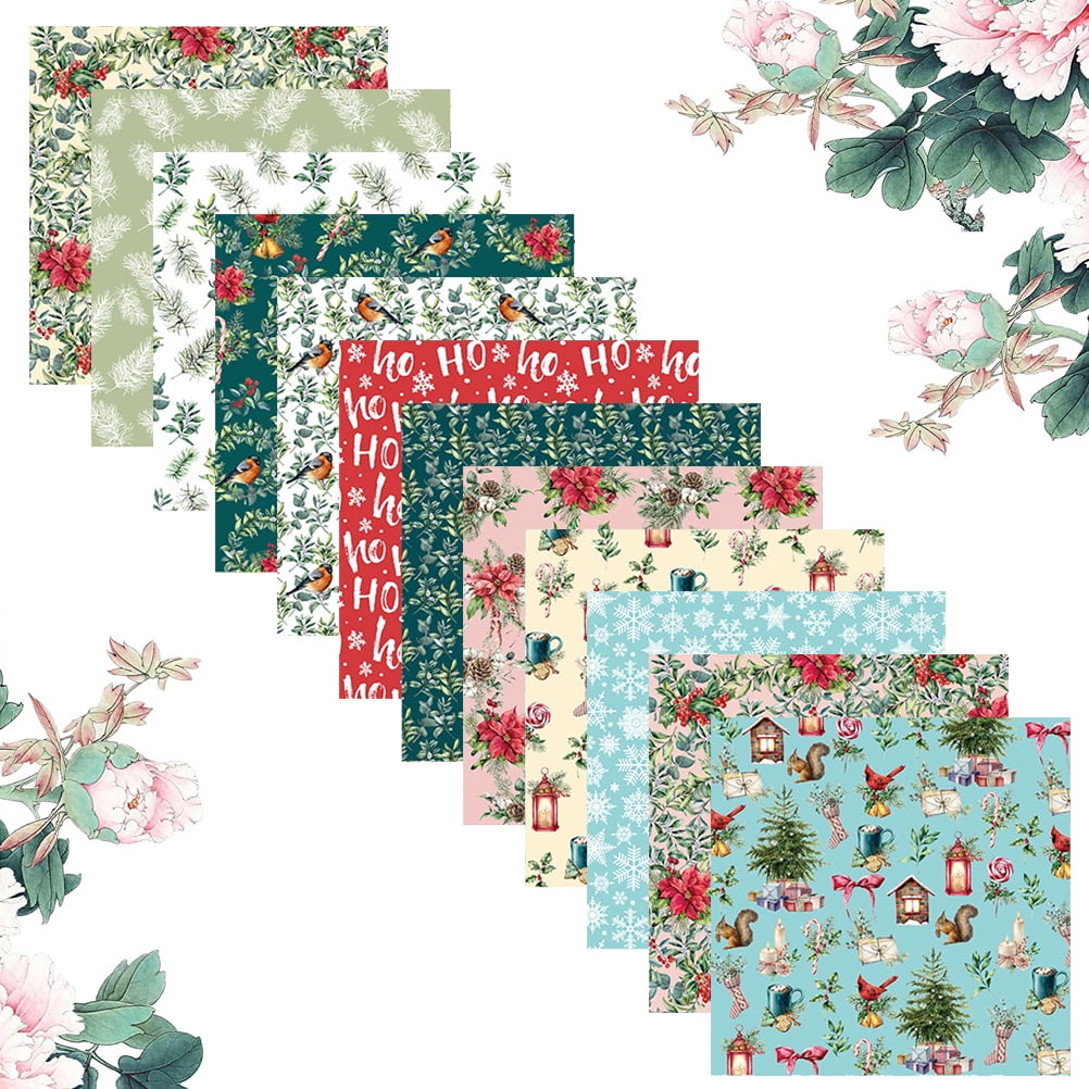 24 Sheets 6 Inch DIY Album Scrapbook Decorative Paper Pad Single Sided