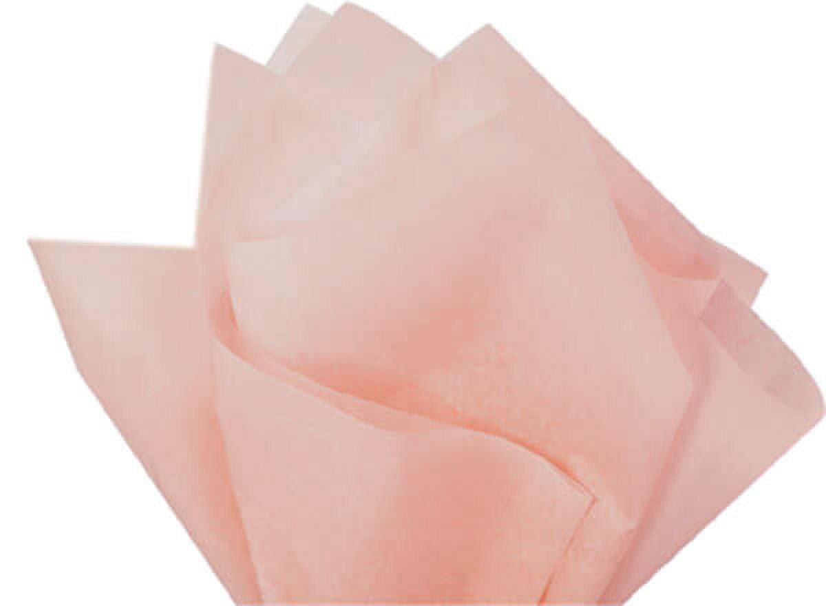 24 Sheets, Terra Cotta Color Tissue Paper, 20X30, Soft Fold for