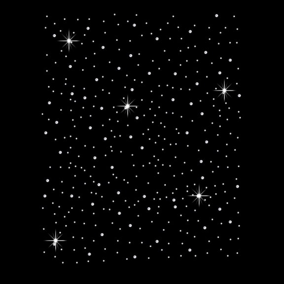 24 Sheets Glitter Hotfix Rhinestone(Hot Melt Adhesive On The Back) Costume Accessories Flat Round 340x279x2mm Rhinestone: 2mm & 3.5mm