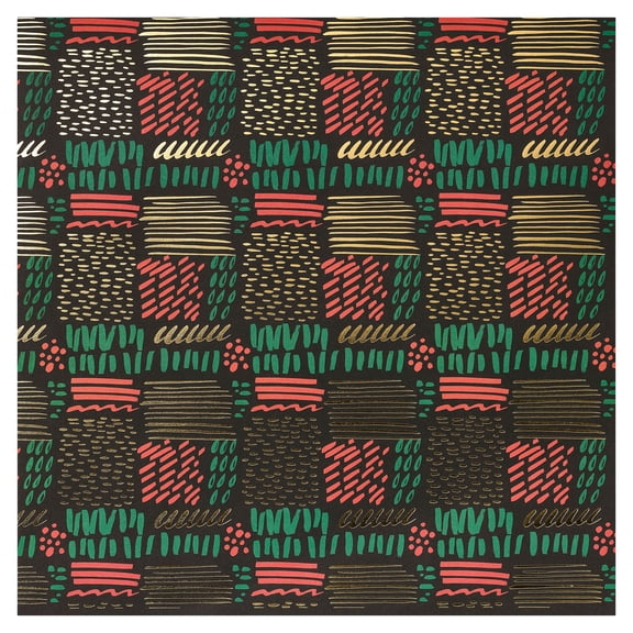 Recollections 24 Sheets Kente 12" x 12" Double-Sided Cardstock Paper - Acid & Lignin Free Paper for Scrapbooks, Arts & Crafts - Bulk Pack