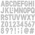 thumbnail image 1 of Neasyth 24 Sheets Large Letter Stickers 4 Inch Glitter Alphabet Number Stickers for Poster Board Bulletin Board Mailbox, 1 of 7