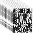 thumbnail image 1 of 24 Sheets Letter Stickers 1224Pcs Mailbox Numbers 2 Inch Vinyl Alphabet Numbers Stickers Big Self-Adhesive Waterproof Bulletin Post Board Letters for Mailbox Door Window Sign Home Address (2Inch), 1 of 15