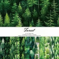 24 Sheets Scrapbook Supplies Paper Pad, Crafts Origami Paper Cardstock for Art Journaling Aesthetic Stuff Floral Small Scrapbook