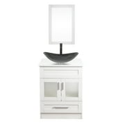 24 Single Bathroom Vanity Set with Mirror