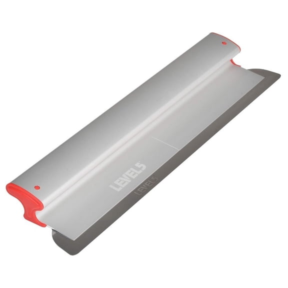 24" Skimming Blade Precision 0.3mm German Stainless Steel Insert Aluminum Handle