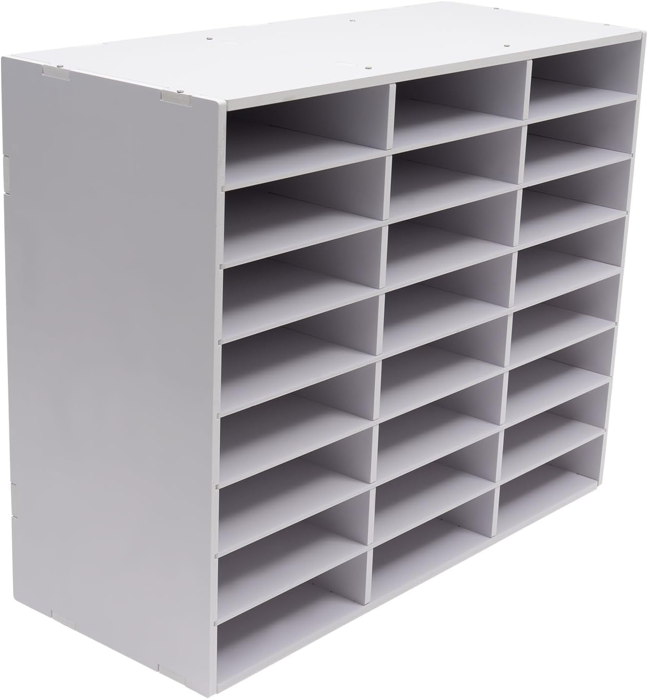 24 Slot Paper Organizer 24 Compartment Classroom Mailbox Adjustable ...