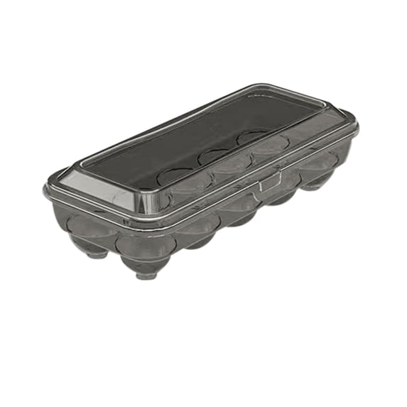 24 Slots Clear Egg Storage Box,Plastic Kitchen Fridge Organizer Basket,24 Grids Transparent Drawer Space Quality Eggs Storage Box Rolling Plastic Egg Holder Basket Organizer for Kitchen Fridge