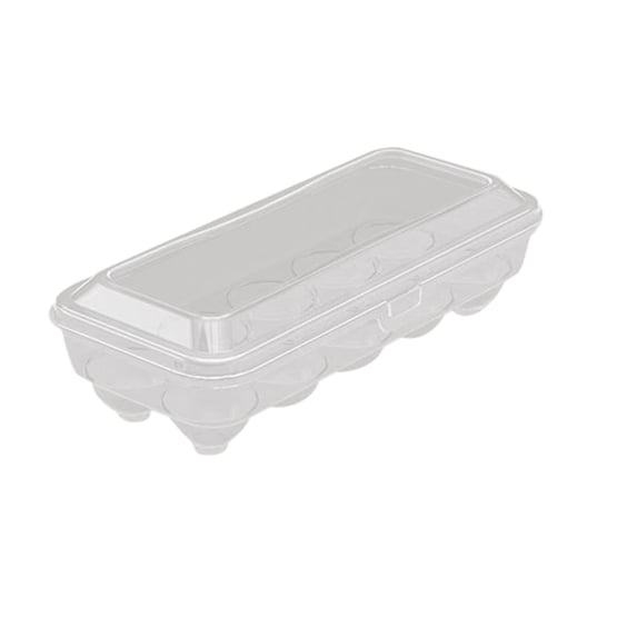 24 Slots Clear Egg Storage Box,Plastic Kitchen Fridge Organizer Basket,24 Grids Transparent Drawer Space Quality Eggs Storage Box Rolling Plastic Egg Holder Basket Organizer for Kitchen Fridge