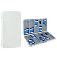 thumbnail image 1 of 24 Slots Game Card Case Storage Box for Switch&micro SD Cards,Games Holder Organizer Suitable for Switch, Lite&OLED Game Card, 1 of 7