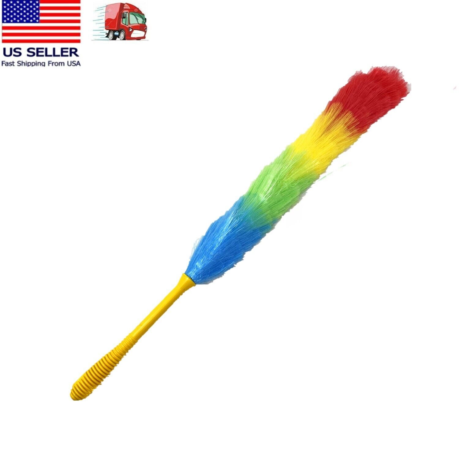 24" Soft Magic Plastic Feather Duster Anti Static Car Home Window Cleaner