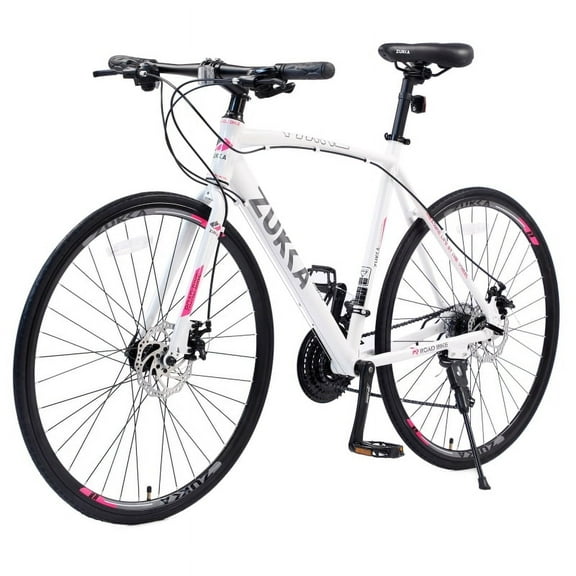 【LuckyNote】24 Speed Hybrid bike Disc Brake 700C Road Bike For men women's City Bicycle