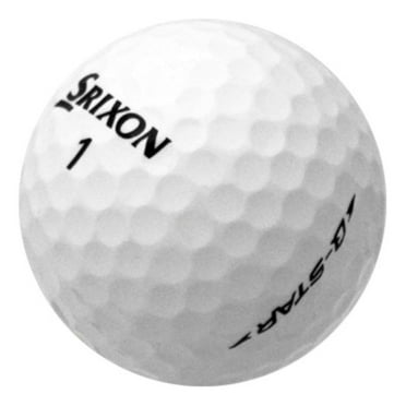 LostGolfBalls - 24 Srixon Q-Star Golf Balls in Near Mint Condition, AAAA Quality, Recycled Used Golf Balls, Best Value Golf Balls, White