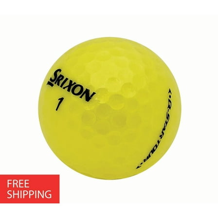 Pre-Owned 24 Srixon Q-Star Tour Yellow Pristine Used Recycled Golf Balls, by Mulligan Golf Balls