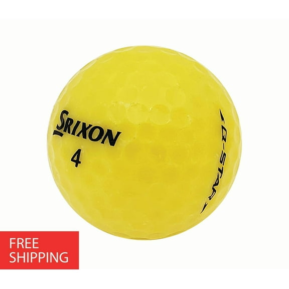 Pre-Owned 24 Srixon Q-Star Yellow Pristine Used Recycled Golf Balls, by Mulligan Golf Balls
