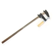 24" Steel Bar Clamp with Metal Ratcheting System and Quick Release Suitable for a Wide Range of Woodworking and Metalworking