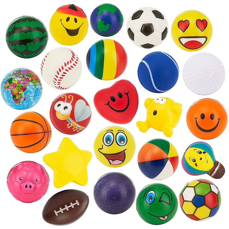 Ballon BALLE REBONDISSANTE 5,5CM Noir et jaune AUTRE MARQUE