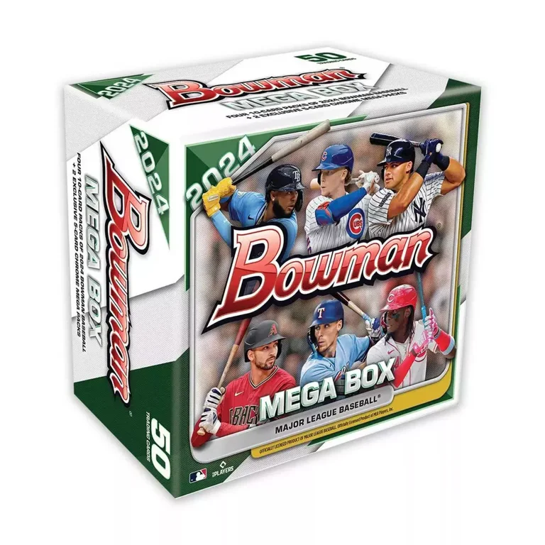 2024 TOPPS BOWMAN BASEBALL MEGA BOX with Chrome Prospects