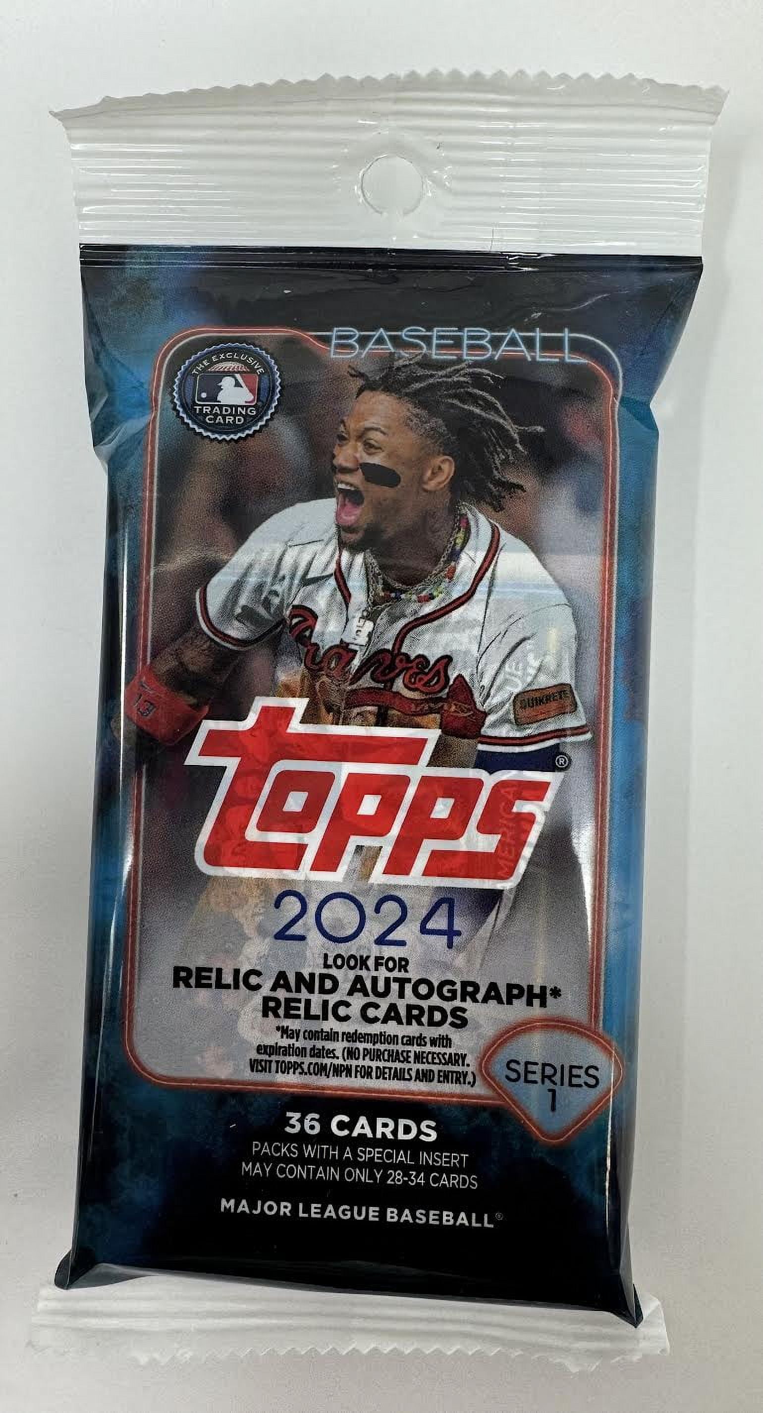 24 TOPPS SERIES 1 BASEBALL FAT PACK