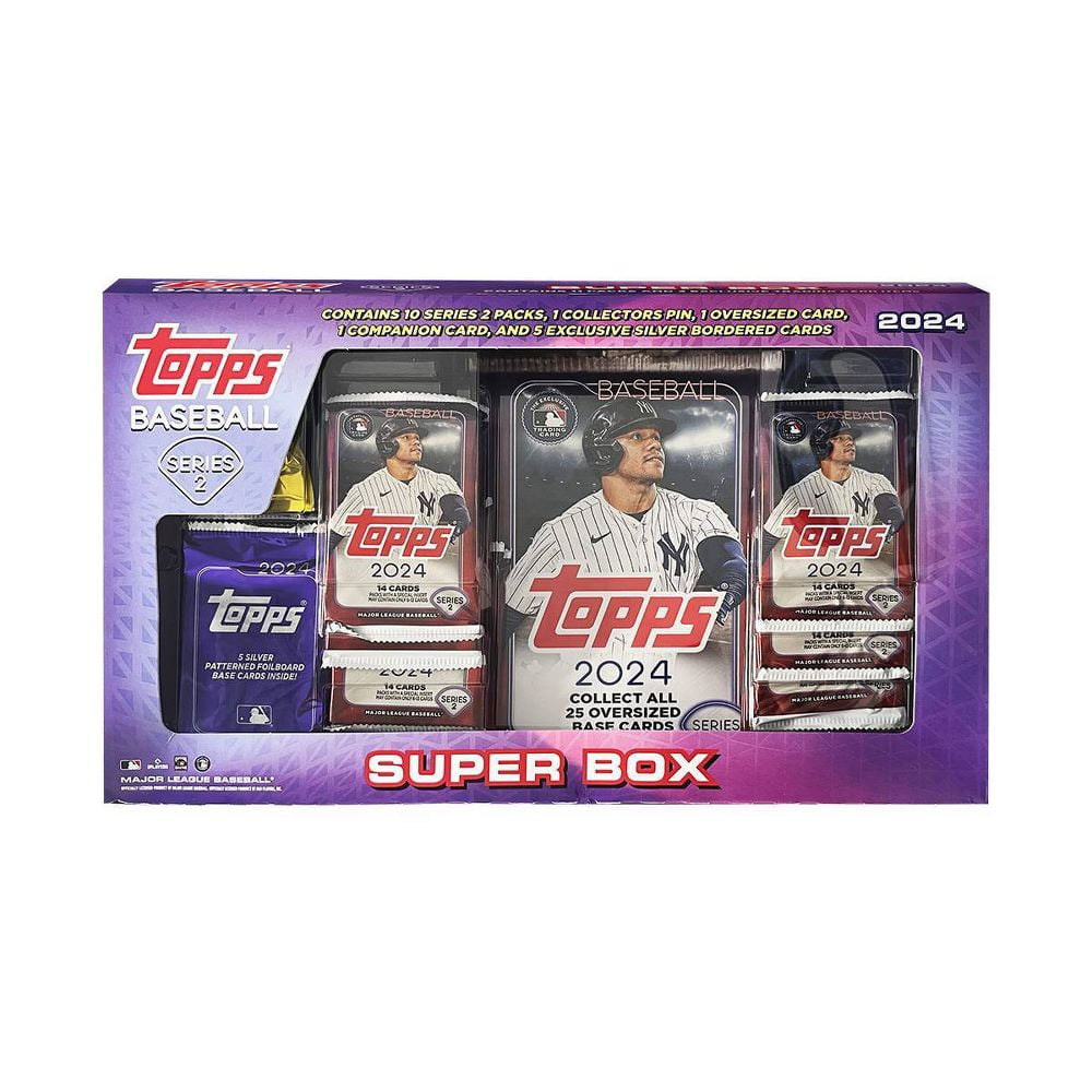 2024 Topps MLB Series 2 Baseball Trading Card Super Box