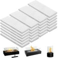 thumbnail image 1 of 24 Tabletop Fire Ceramic Wool Wicks Extended Burn Replacement Sponge Inserts For Fireplace Heating, 1 of 4