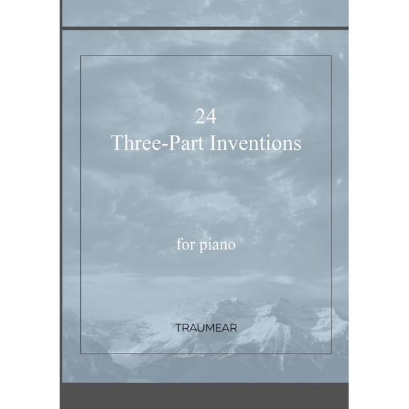 24 Three-Part Inventions, (Paperback)