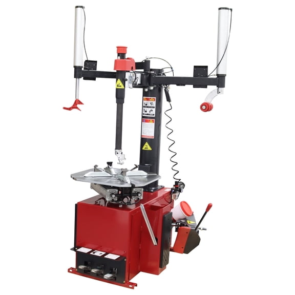 24" Tire Changer Wheel Changing Machine Two Air Lock Two AIDS