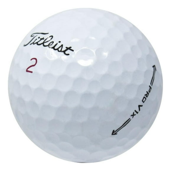 Pre-Owned LostGolfBalls - 24 Titleist Pro V1x Golf Balls in AAA Quality, Recycled Used Golf Balls, On The #1 Ball in Golf, White