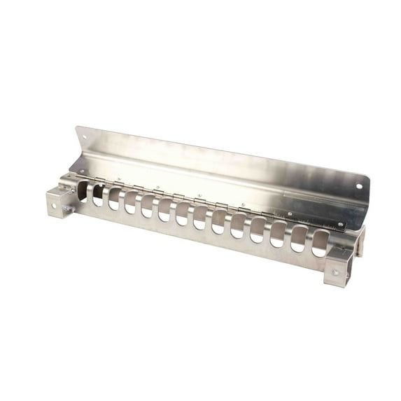 24" Trailer Chain Holder with Aluminium Metal - Heavy Duty Trailer Cab Rack Chain Hanger for Load Binder - Holds up to 14 Chains or Binders