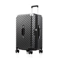 thumbnail image 1 of 24inch Trunk Style Expandable Luggage, Hardside Polycarbonate Spinner Suitcase with TSA Lock, Charcoal Metallic, 1 of 11