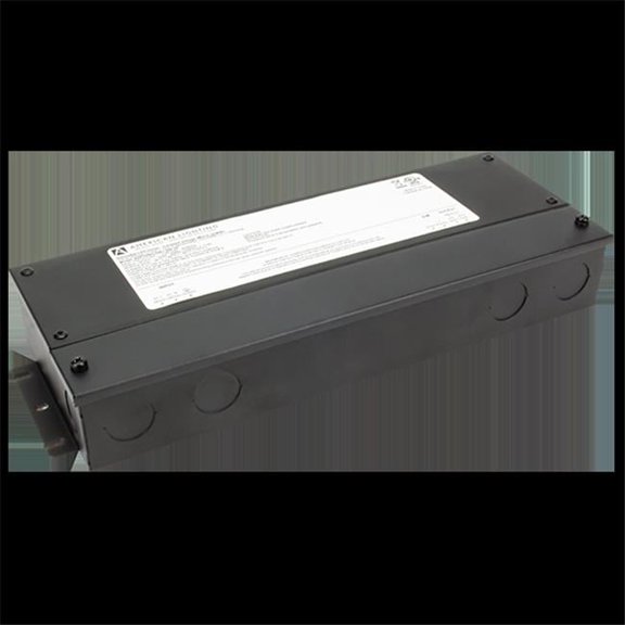 24 VDC 3x96 W Phase Cut 5-in-1 Constant Voltage Driver with Junction, Black