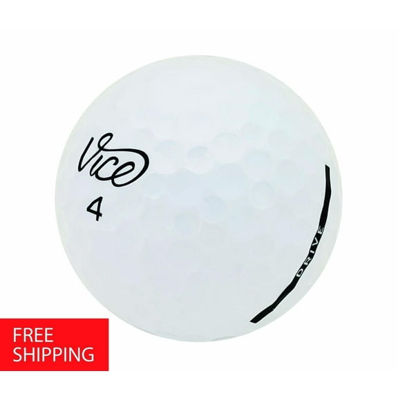Pre-Owned 24 Vice Drive 4A Used Recycled Golf Balls, by Mulligan Golf Balls