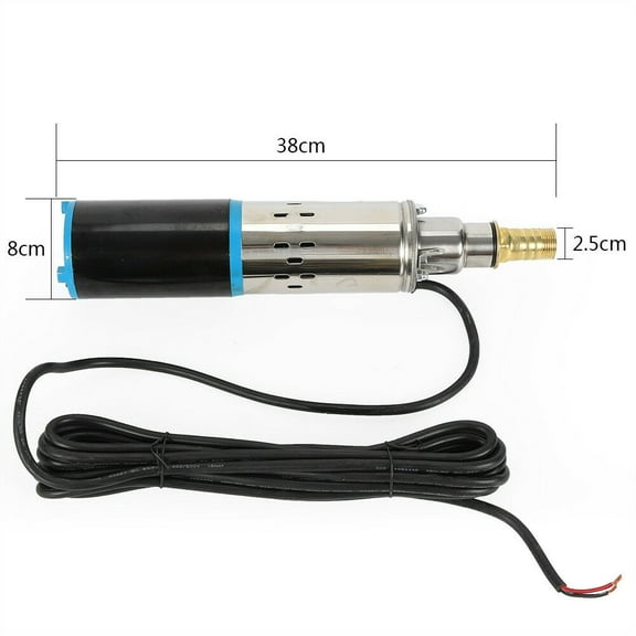 24 Volt Solar Deep Well Water Pump Submersible Pump Pond Irrigation Farm 200W