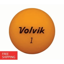 Pre-Owned 24 Volvik Vivid Mat Orange 4A Used Recycled Golf Balls, by Mulligan Golf Balls