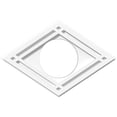 thumbnail image 1 of 24"W x 16"H x 6"ID x 8 1/2"C x 1"P Diamond Architectural Grade PVC Contemporary Ceiling Medallion, 1 of 5
