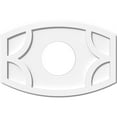 thumbnail image 1 of 24"W x 16"H x 7"ID x 13"C x 1"P Kailey Architectural Grade PVC Contemporary Ceiling Medallion, 1 of 11