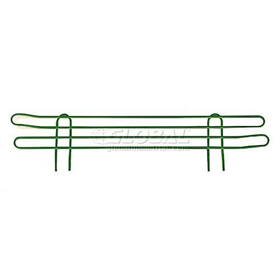 Nexel Poly-Green Wire Ledge 24""W x 4""H