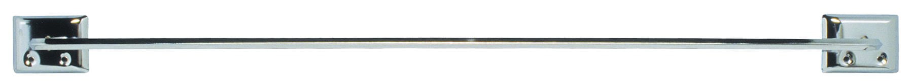 Decko 24'' Chrome Wall Mounted Towel Bar