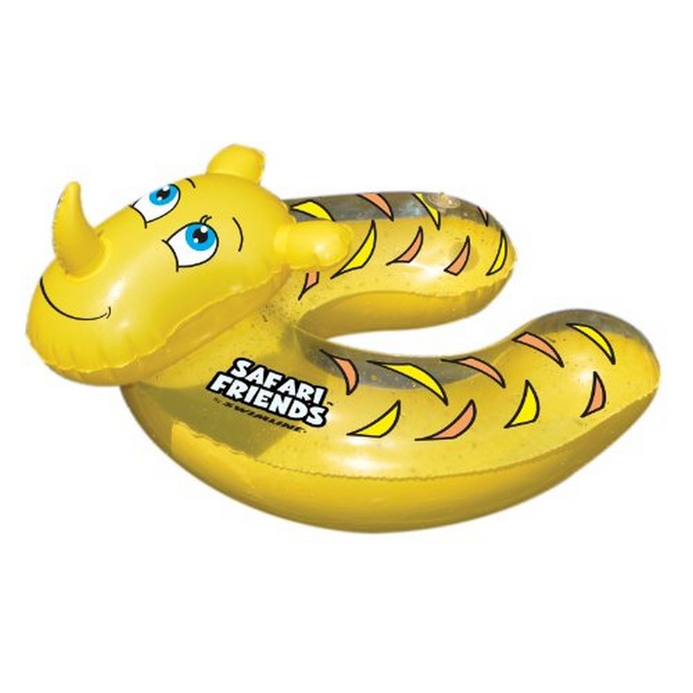 24"" Water Sports Safari Friends Inflatable Blue Zebra Split Ring