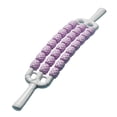 thumbnail image 1 of 24-Wheel Muscle Massage Roller - Flexible Body Massage Stick for Sports Recovery & Cellulite Reduction - Handheld Deep Tissue Roller for Legs, Arms & Back Pain Relief (Wolf Tooth Bead Design), 1 of 4