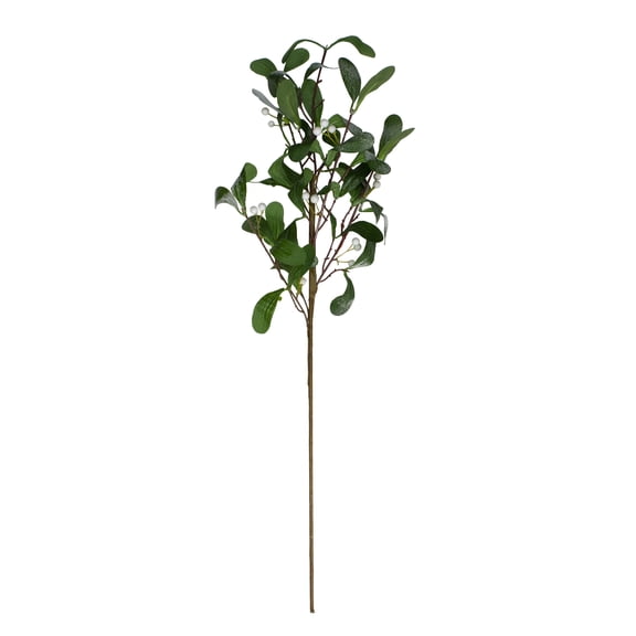 Northlight 24" White Mistletoe Berries Artificial Christmas Spray