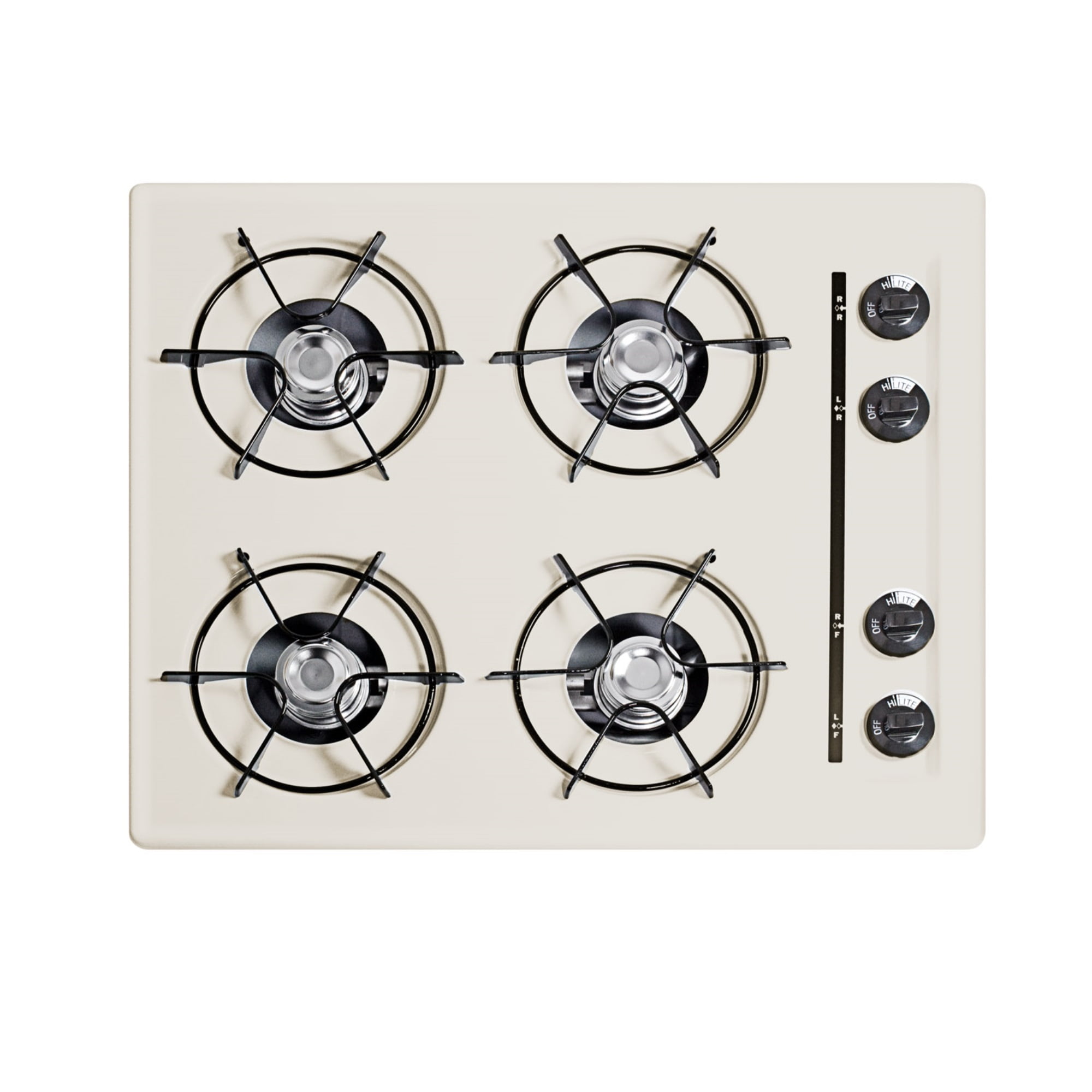 24" Wide 4-Burner Gas Cooktop