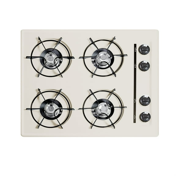 SUMMIT 24" Wide 4-Burner Gas Cooktop