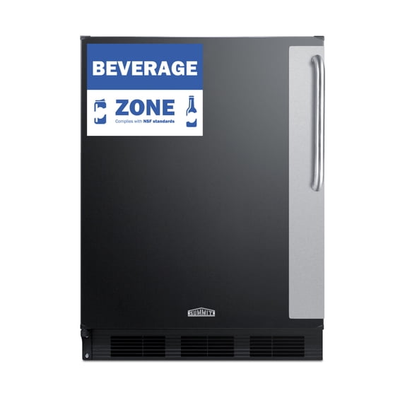 24" Wide All-Refrigerator, ADA Height
