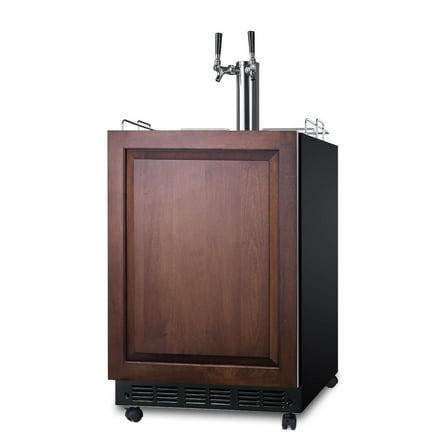 24" Wide Beer Kegerator (Panel Not Included)
