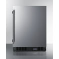 thumbnail image 1 of 24" Wide Built-In All-Freezer With Icemaker, Black Cabinet, 1 of 4