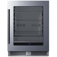 thumbnail image 1 of Summit Sdhg2443 24" Wide 80 Can Capacity Beverage Cooler - Glass, 1 of 3