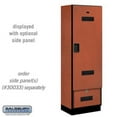 thumbnail image 1 of 24" Wide Designer Wood Gear Locker - 6 Feet High - 18 Inches Deep - Cherry, 1 of 4